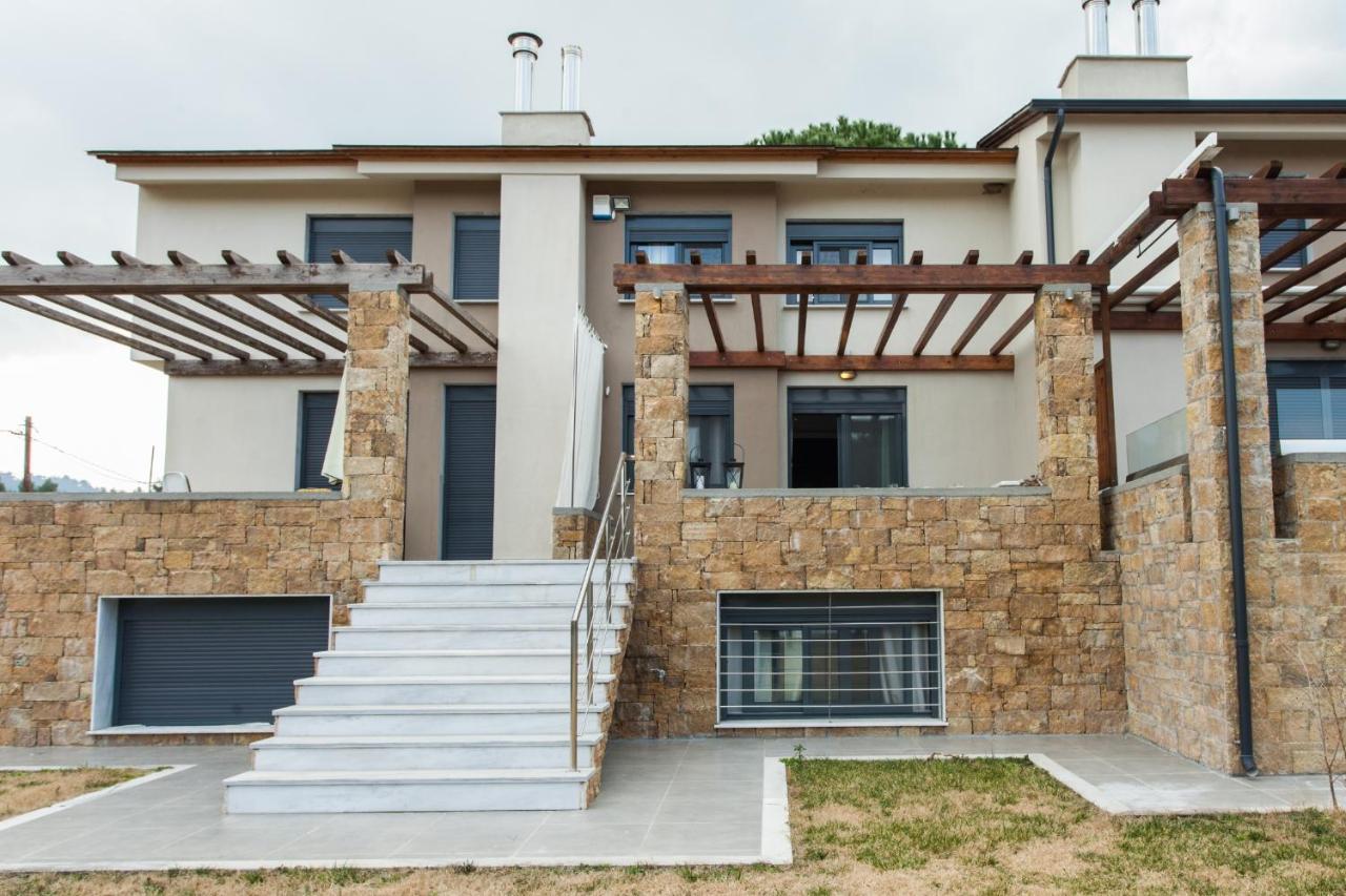 #Flh - Amalthia & Αthena Beachfront Houses In Pefkohori Kültér fotó