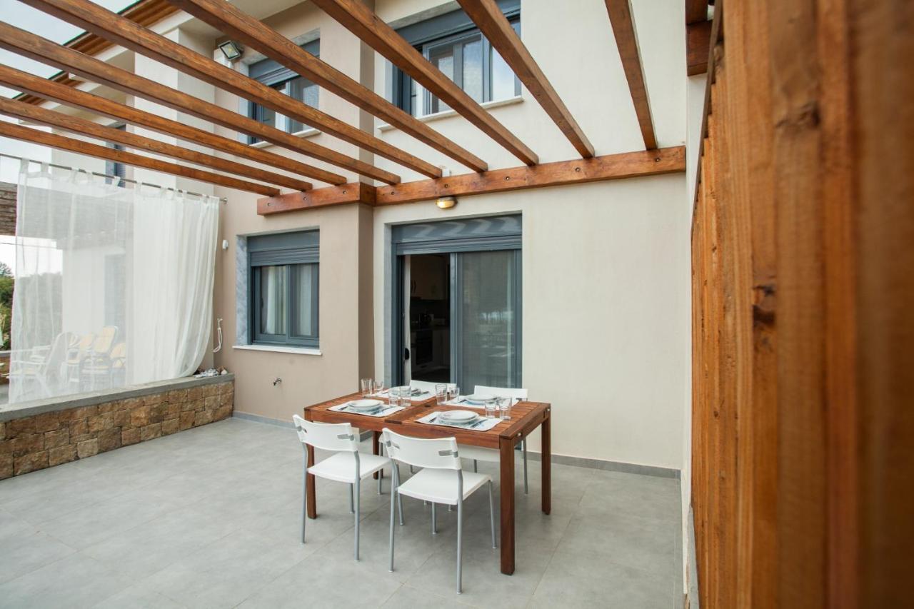 #Flh - Amalthia & Αthena Beachfront Houses In Pefkohori Kültér fotó